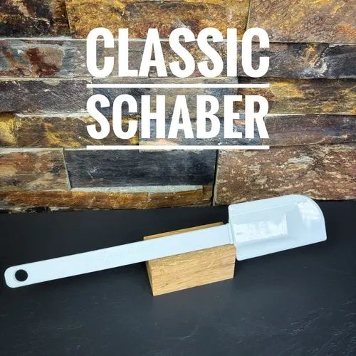 Weißer Silikon Schaber